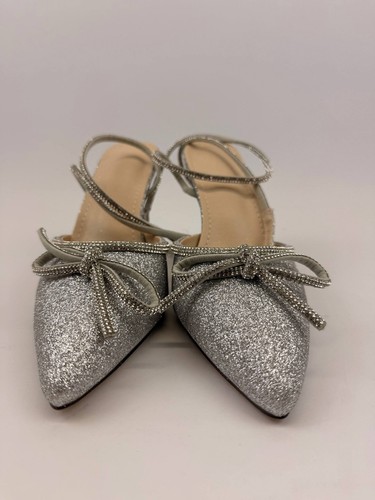Glitzer pumps silber damen - glitzer,