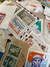 Mehr als 1.000 Alte Briefmarken  Weltweit von 1956 -  1995 Konvolut