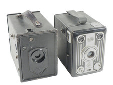 Zwei Box-Kameras 6x9 cm, Agfa