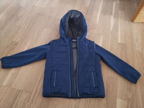 Jacke gefüttert 110 116 blau - 110/116,
