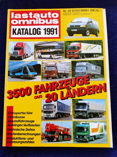 Lastauto omnibus katalog 1991 - omnibus,