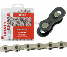 Original verpackt SRAM PC 1051 Kette PowerChain 10-fach - 114 Glieder - Silber