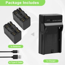 2Pcs 8,9Ah Akku+Ladegerät