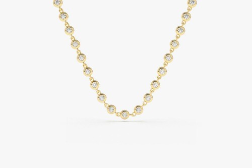 Diamant hals kette - diamant,