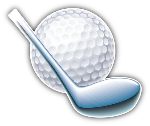 Car sticker golf - golf, sport