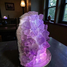 Große Amethyst Lampe 1,6 Kg