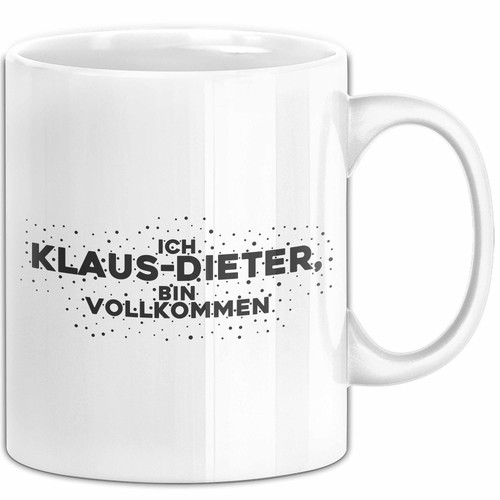 Klaus dieter tasse - tasse, ich