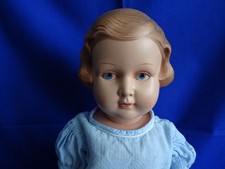 Antike 1940  Minerva Puppe mit Helm