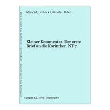 Kleiner Kommentar. Der erste