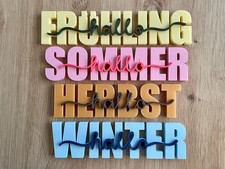 3D Aufsteller Jahreszeiten