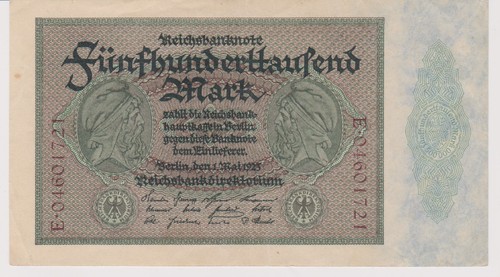 Notgeld 500 tausend mark - 500,