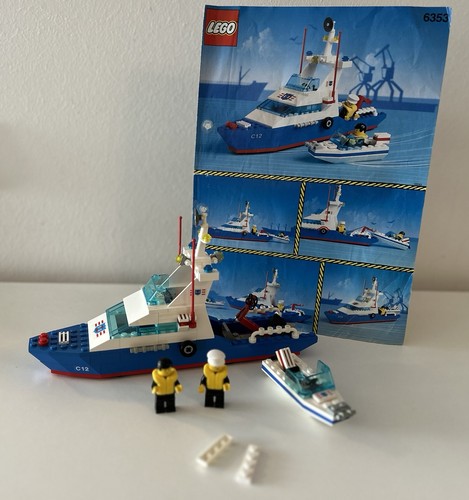 Lego 6353 seenotrettungsboot - lego,
