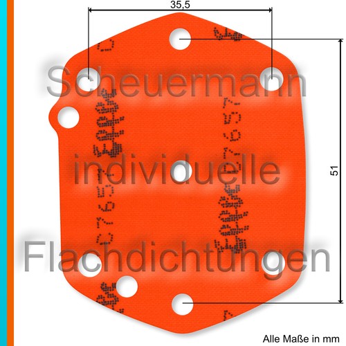 Membran für solex phh - 2x,
