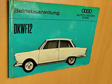 DKW F12 Betriebsanleitung
