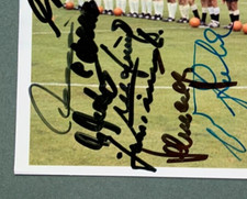 WM 1966 Wembley DFB  (9 x signiert) signed Foto 13x18 Autogramm (BS)
