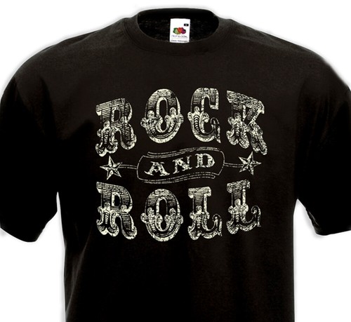 Shirt rock and roll - t-shirt,