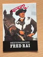 Fred rai autogrammkarte - rai,