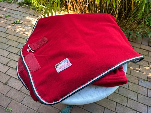 Eskadron abschwitzdecke rot - abschwitzdecke,,