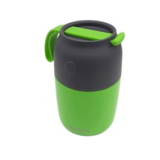 Funkelfuchs Thermobehälter Essen Kinder 500ml Grün Traktor Kindergarten Mahlzeit