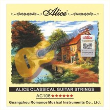 Alice AC106-H | High-Tension | Hard-Tension | Klassische-Gitarren-Saiten | NEU