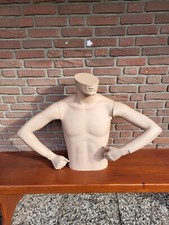 Männer Körper Skulptur Figur Schaufensterpuppe Torso Dekoration Deko