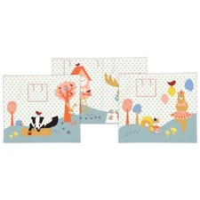 Flexa 83-20222 Textil Spielvorhang Forest Wald