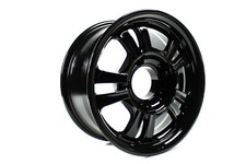 Alu Felge 7x15 H2 ET schwarz