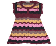 Topolino Strick-Kleid A-Linie