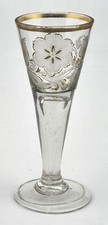 Barock Wein Spitzkelch Glas