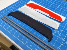 Sinclair C5 Hi Vis Mast - Komplettes Replikat-Kit