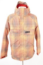 BURTON Dryride Jacke Snowboard Skijacke Gr. L Orange Kariert Neuwertig