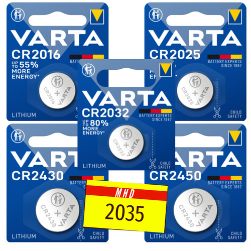 Varta lithium cr2016 - cr2016, cr2025