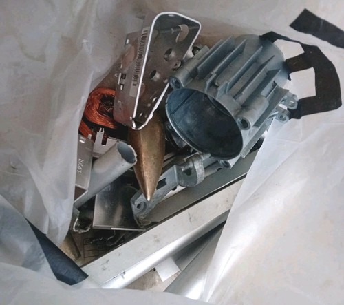 8 kg aluminiumschrott - ca.,