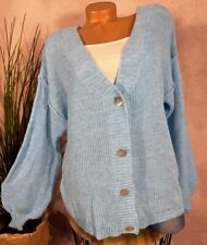 Oversize Strickjacke Mohairmix