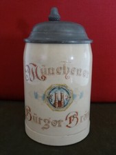 Alter Bierkrug Humpen München