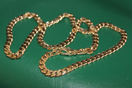 Flachpanzerkette gold - 50,