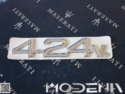 Maserati schriftzug kofferraum - maserati,