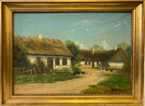 ölbild impressionist - Ölbild,