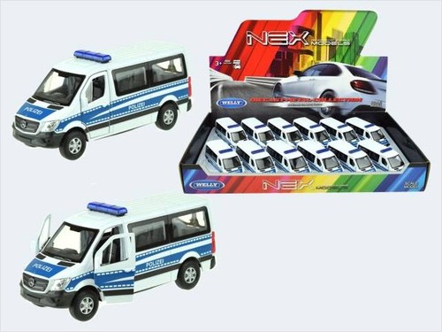 Modellauto polizei mercedes - modellauto,