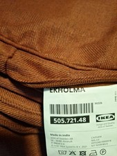 Ikea EKHOLMA Bezug für 2er Sofa Kilanda braunrot 505.721.48 B WARE 