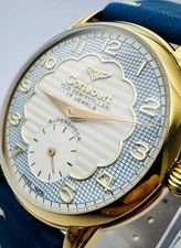 CORTEBERT - Herrenarmbanduhr - Türkische Eisenbahneruhr - Top Erhaltungszustand 