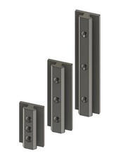 Profilgleiter Aluprofil Nut 5 / 6 / 8 I - Typ/inkl. Bohrung  Item/Gleiter/Profil