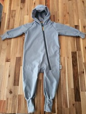 Fuchs & Kiwi Softshelloverall (80/86) Softshellanzug grau