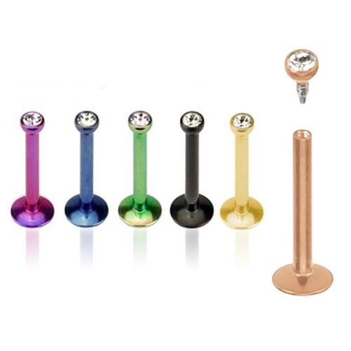 Labret lippen piercing - labret,