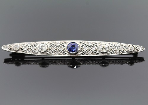 Art deco nadel mit diamanten - art,