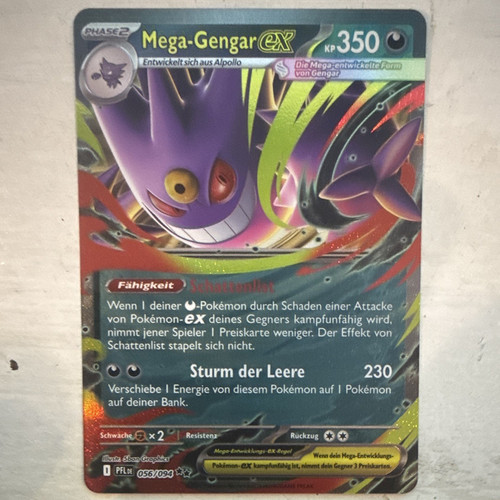 Pokémon tcg mega gengar - tcg, ex