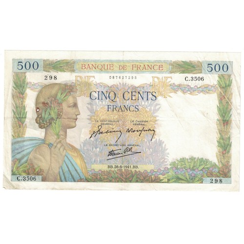 Frankreich 500 francs la - frankreich,,