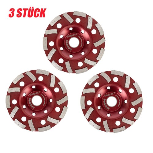 Schleifteller diamant - 3x,