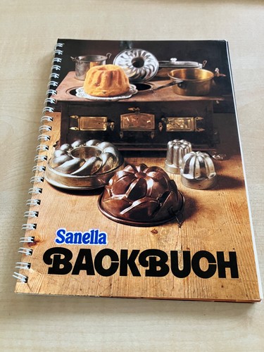 Sanella backbuch vintage - backbuch, /