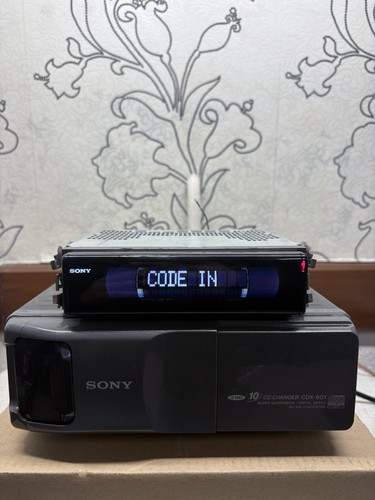 Sony m500r cdx - xr-m500r, cdx-601